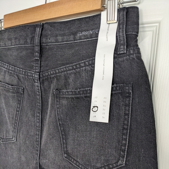 New Current Elliott Vintage Cropped Slim - Picture 4 of 10